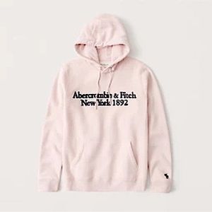 A&F Appliqué Logo Hoodie
